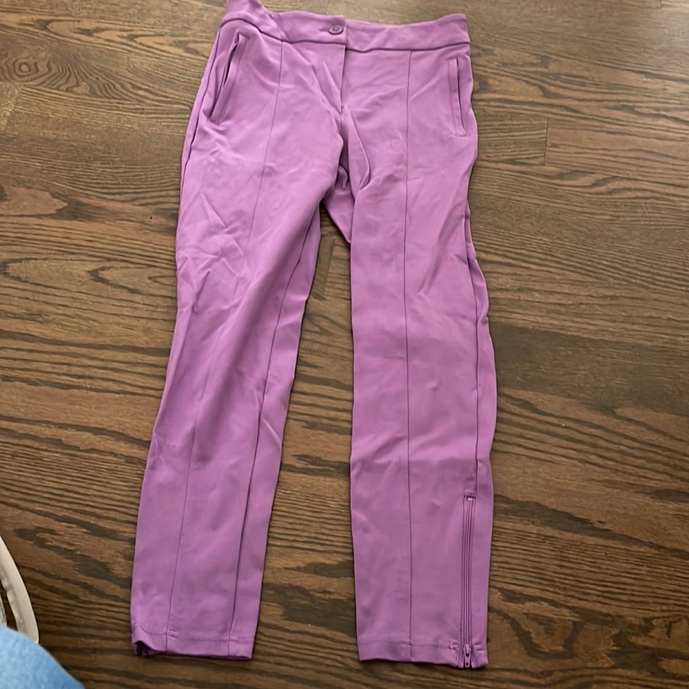 Betabrand Purple/pink Cropped Pants